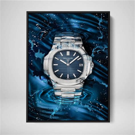 patek philippe posters|DEVICI Patek Philippe Nautilus Perception inspired Framed .